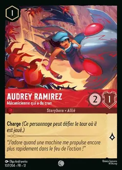 Audrey Ramirez - Mécanicienne qui a du cran
