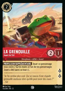 La grenouille - Jouet de Sid