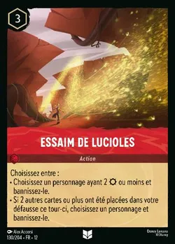 Essaim de lucioles