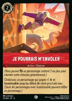 Je pourrais m'envoler