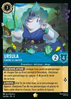 Ursula - Conclut un marché