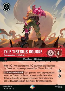 Lyle Tiberius Rourke - Commandant cristallisé