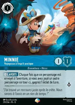 Minnie - Voyageuse à l'esprit pratique