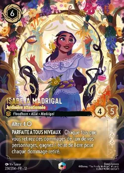 Isabela Madrigal - Jardinière attentionnée