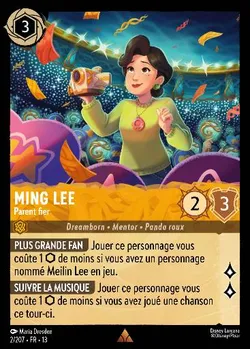 Ming Lee - Parent fier
