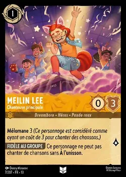 Meilin Lee - Chanteuse principale