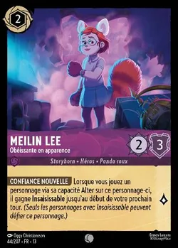 Meilin Lee - Obéissante en apparence