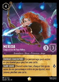 Merida - Conjuratrice de feux follets