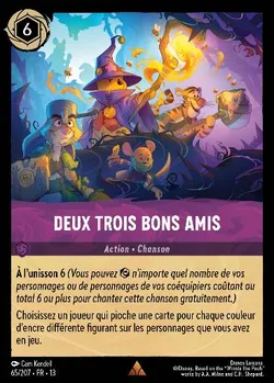 Deux trois bons amis