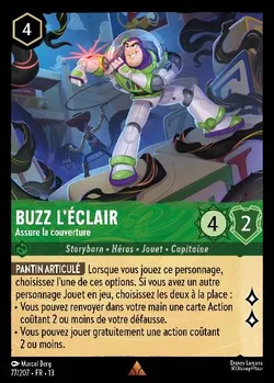 Buzz l'Éclair - Assure la couverture