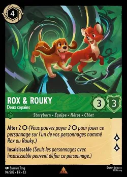 Rox & Rouky - Deux copains