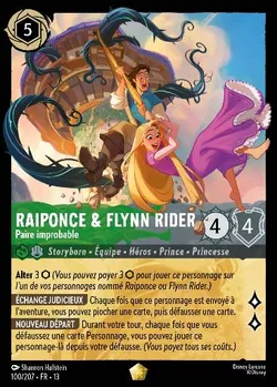 Raiponce & Flynn Rider - Paire improbable