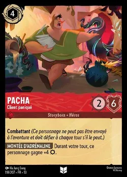 Pacha - Client paniqué