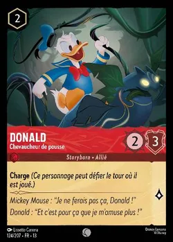 Donald - Chevaucheur de pousse