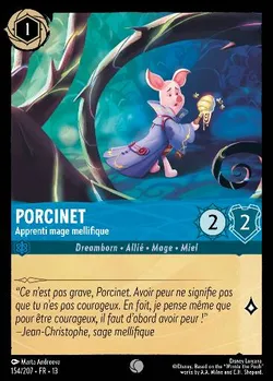 Porcinet - Apprenti mage mellifique