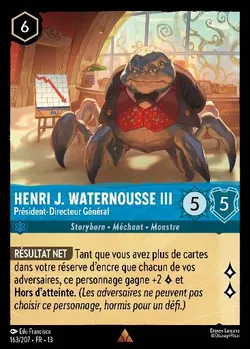 Henri J. Waternousse III - Président-Directeur Général