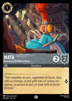 Mata - Serveuse à la Poêle à Frire