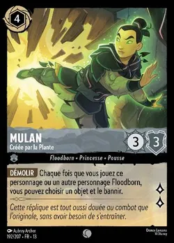Mulan - Créée par la Plante