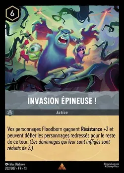 Invasion épineuse !