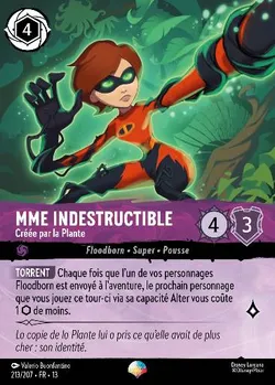 Mme Indestructible - Créée par la Plante