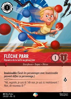 Flèche Parr - Dynamo de la balle au prisonnier