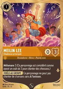 Meilin Lee - Chanteuse principale