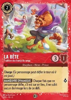 La Bête - Trublion du champ de neige — Ruby Personnage from Winterspell