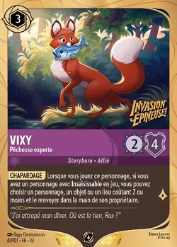 Vixy - Pêcheuse experte