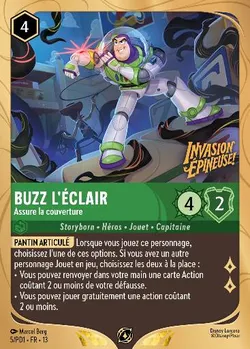 Buzz l'Éclair - Assure la couverture