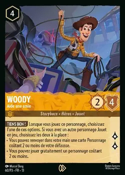 Woody - Aide une amie