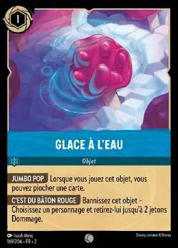 Glace à l'eau