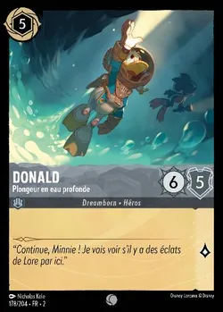 Donald - Plongeur en eau profonde