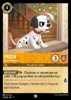 Patch - Chiot intimidant