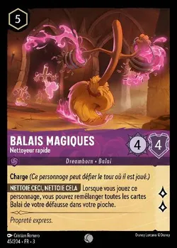 Balais magiques - Nettoyeur rapide