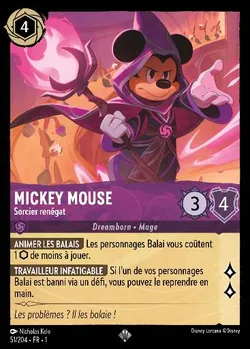 Mickey Mouse - Sorcier renégat