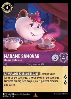 Madame Samovar - Théière enchantée