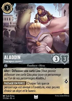 Aladdin - Courageux sauveur