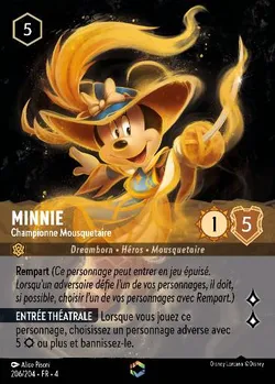 Minnie - Championne Mousquetaire