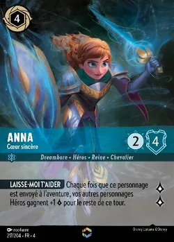 Anna - Cœur sincère