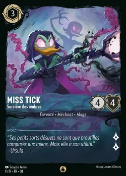 Miss Tick - Sorcière des ombres