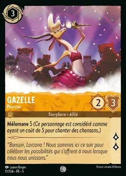 Gazelle - Pop star