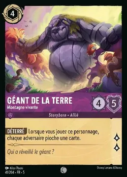 Géant de la Terre - Montagne vivante